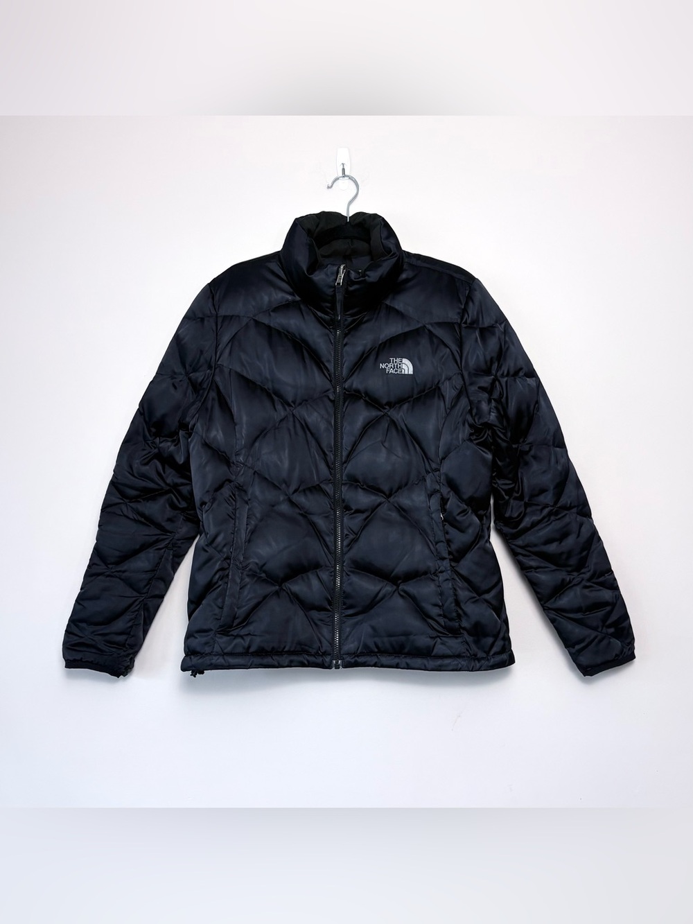The North Face Aconcagua 550 Fill Down Puffer Coat in Black Large